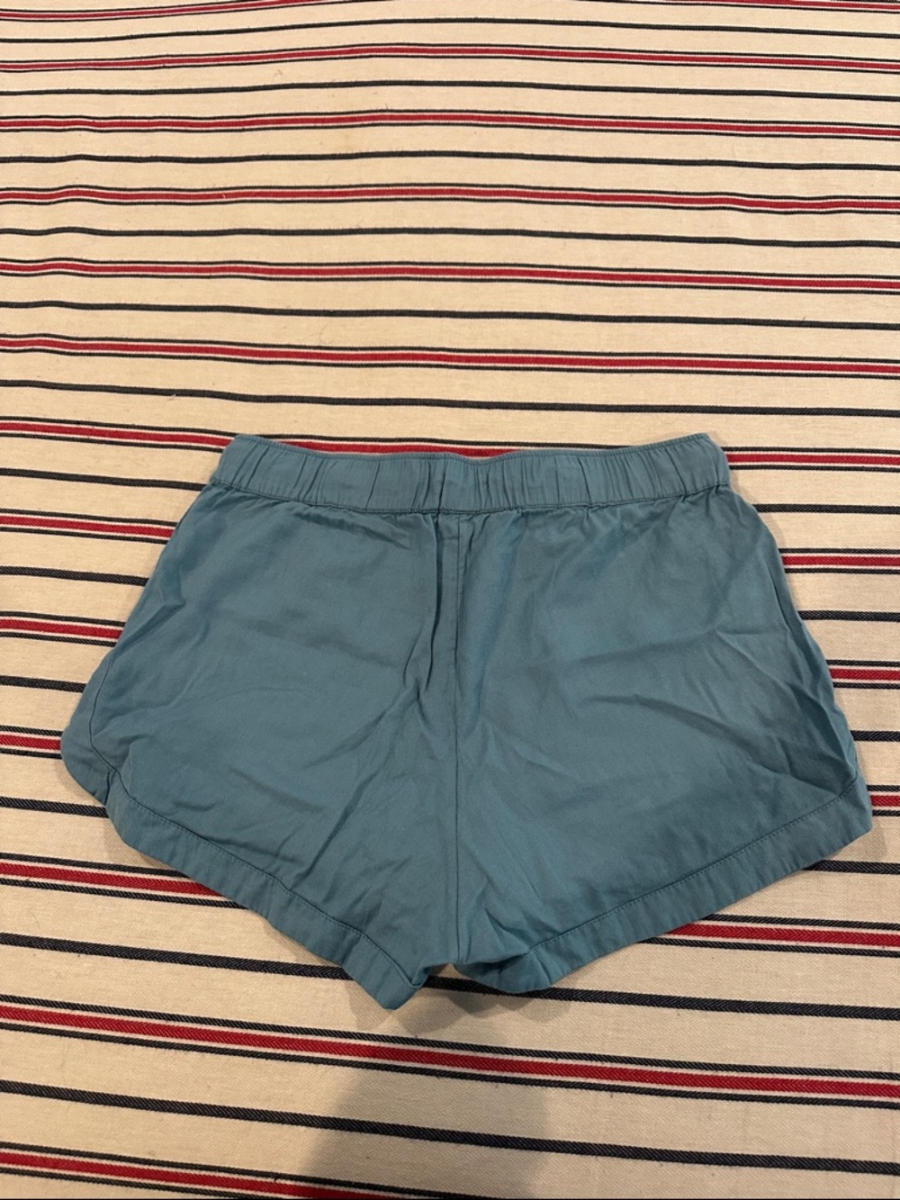 Roxy Women's Sky Blue Elastic Waist Athletic Shorts - Picture 3 of 3